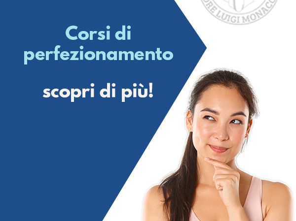 Ragazza che sta pensando di iniziare un corso di perfezionamento con Istituto Paritario Padre Luigi Monaco